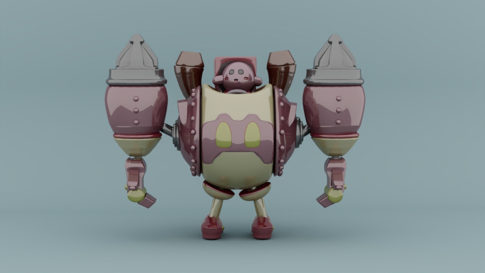 Kirby Robot 3D